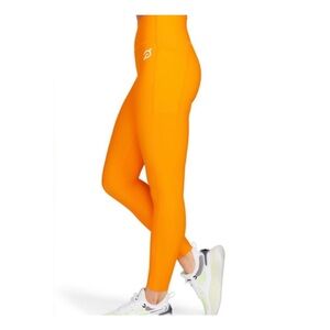 Peloton Cadent High Rise‎ Pocket Leggings M Orange
